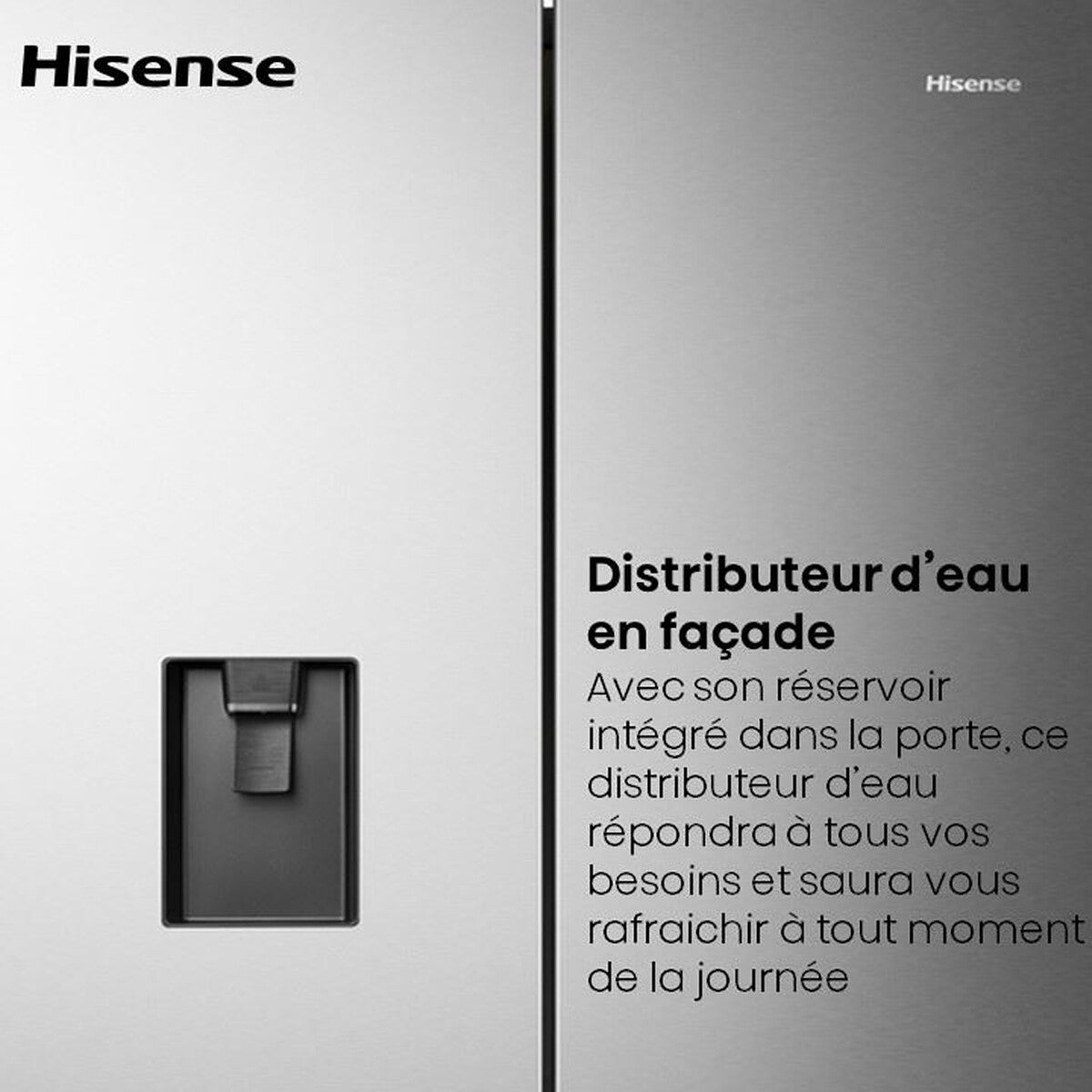 Réfrigérateur multi-portes Hisense RF540N4WIE