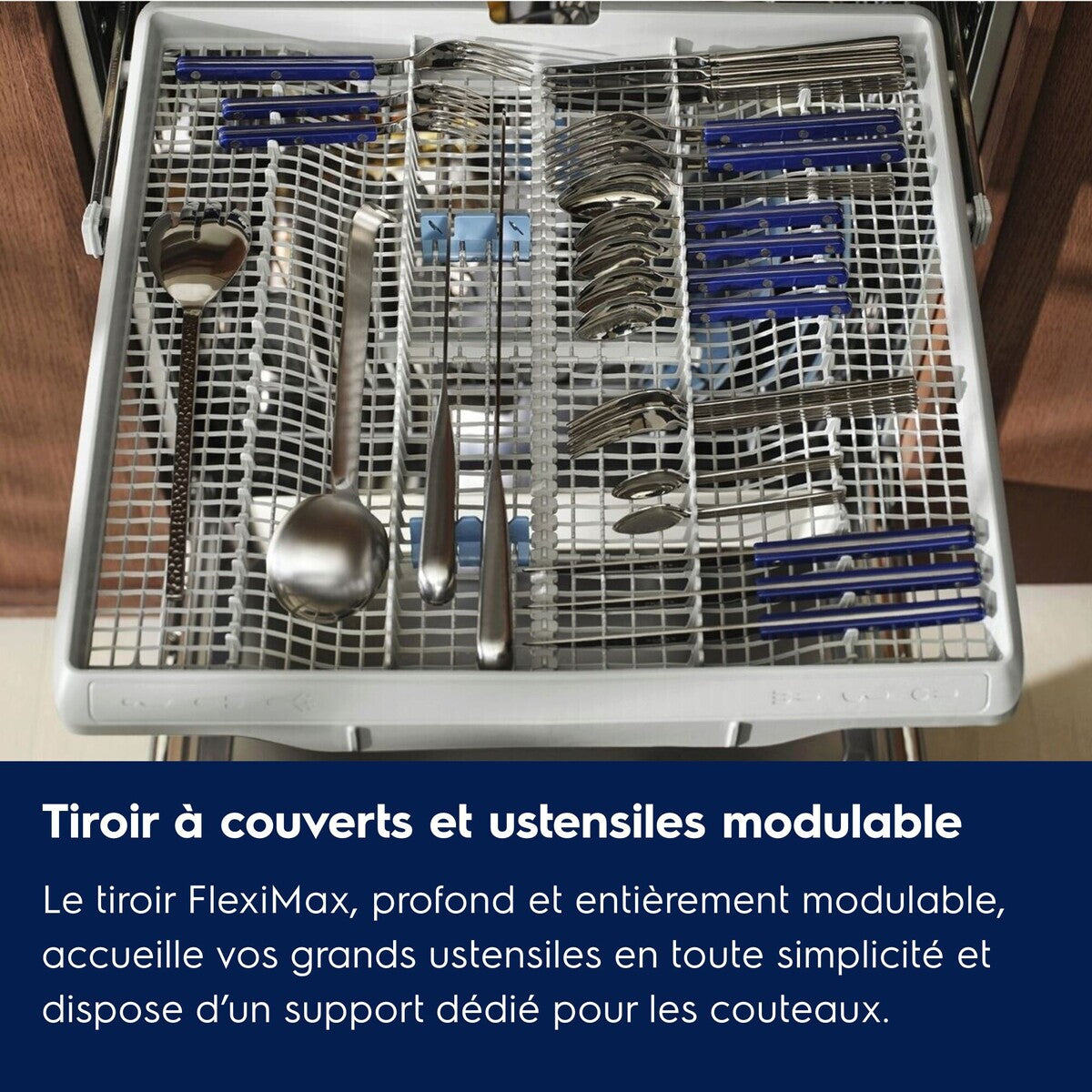 Lave-vaisselle encastrable Electrolux E62IB201SX Semi-integrable 60 cm