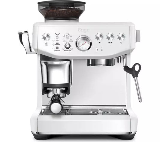 Sage Barista Express Impress SES876SST4GUK1 – Machine à expresso blanche