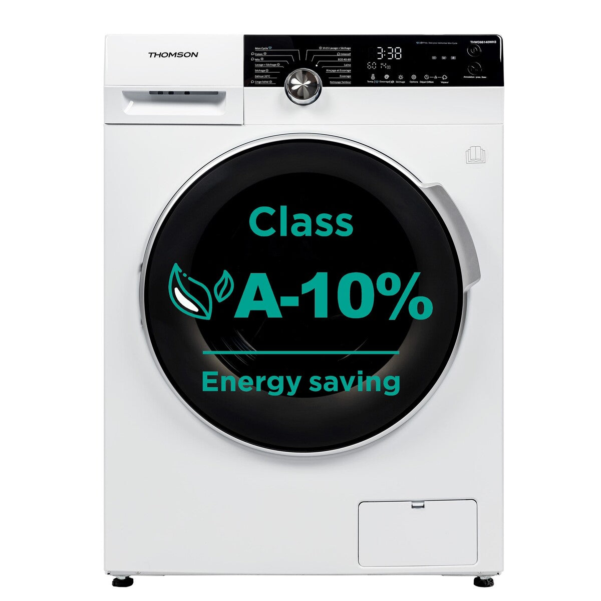Lave-linge séchant Thomson THWD86140WH3