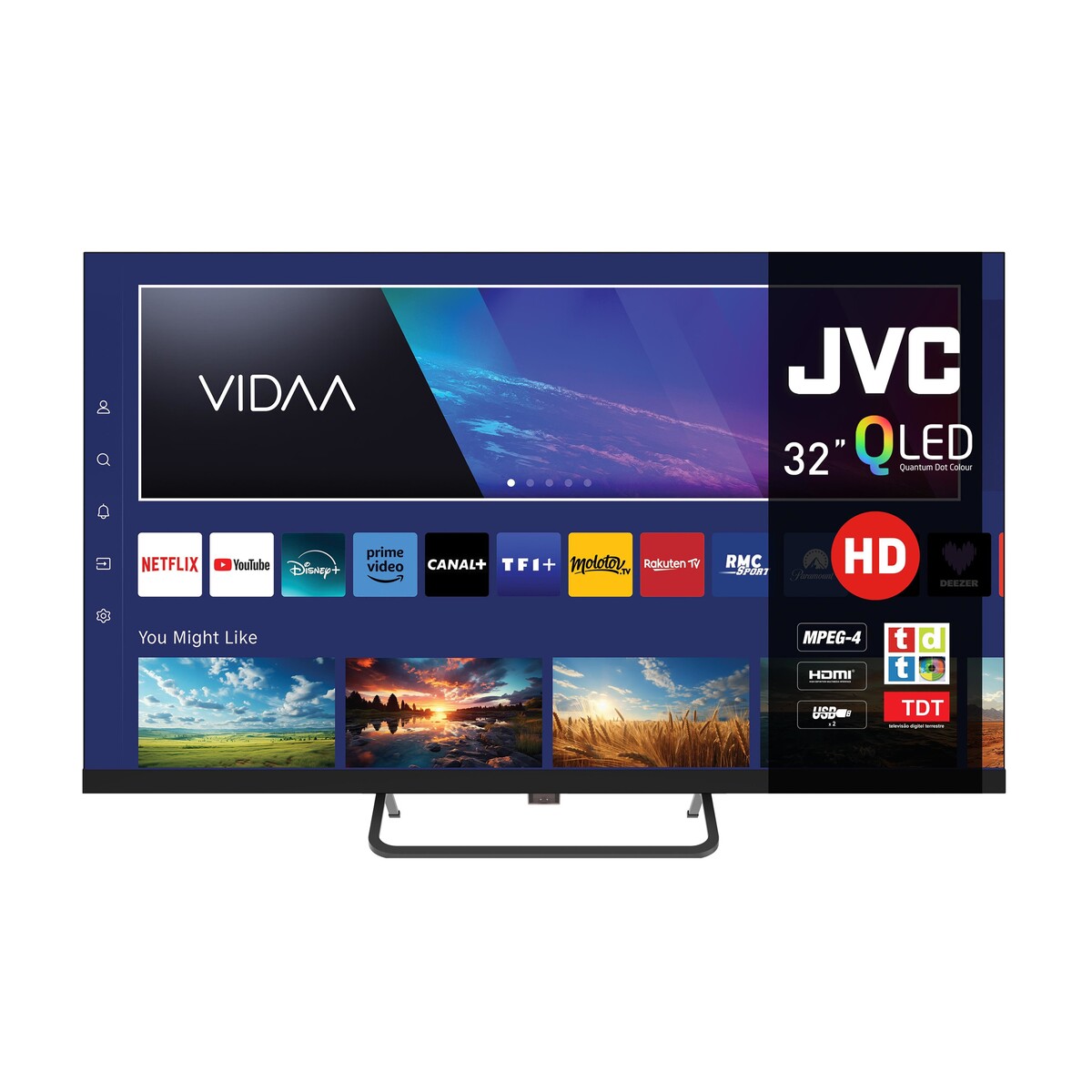 TV LED Jvc QLED LT 32FV250 81 cm