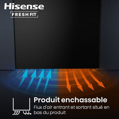 Congélateur armoire Hisense FT5K310GSFD Freshfit