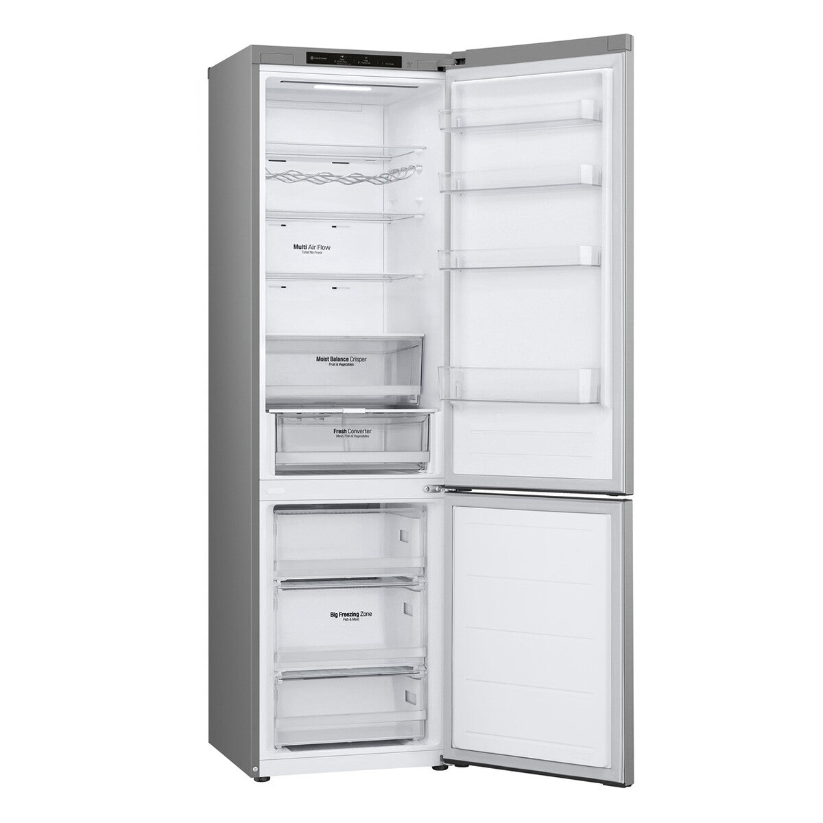 Réfrigérateur congélateur en bas Lg GBV3200DPY Gris