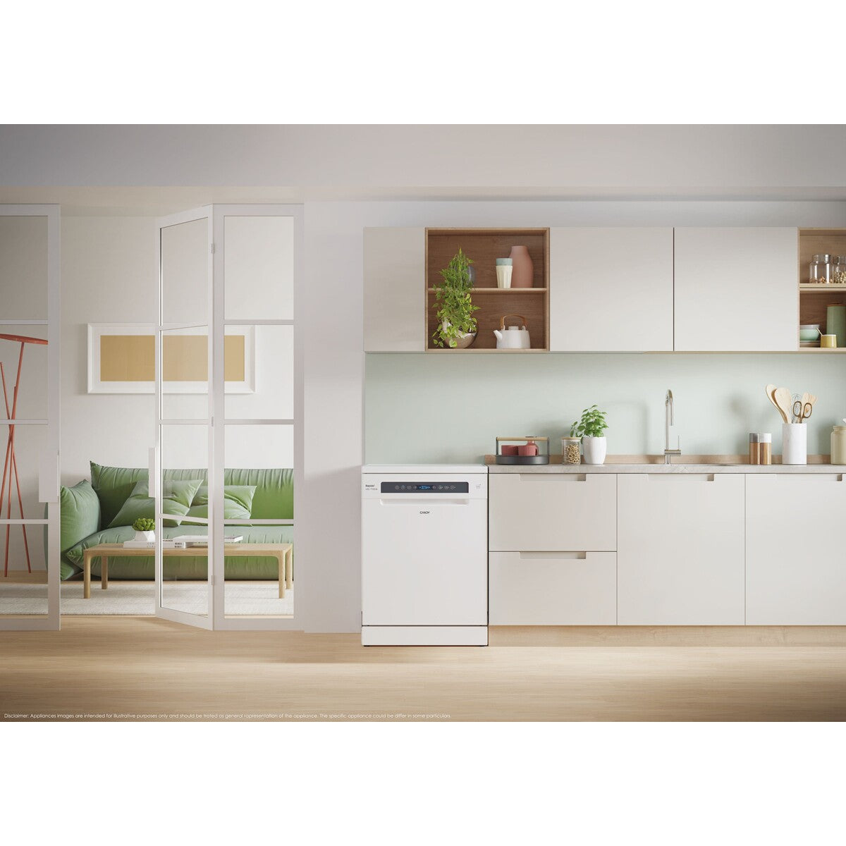 Lave-vaisselle pose libre Candy CF 6B4F0W