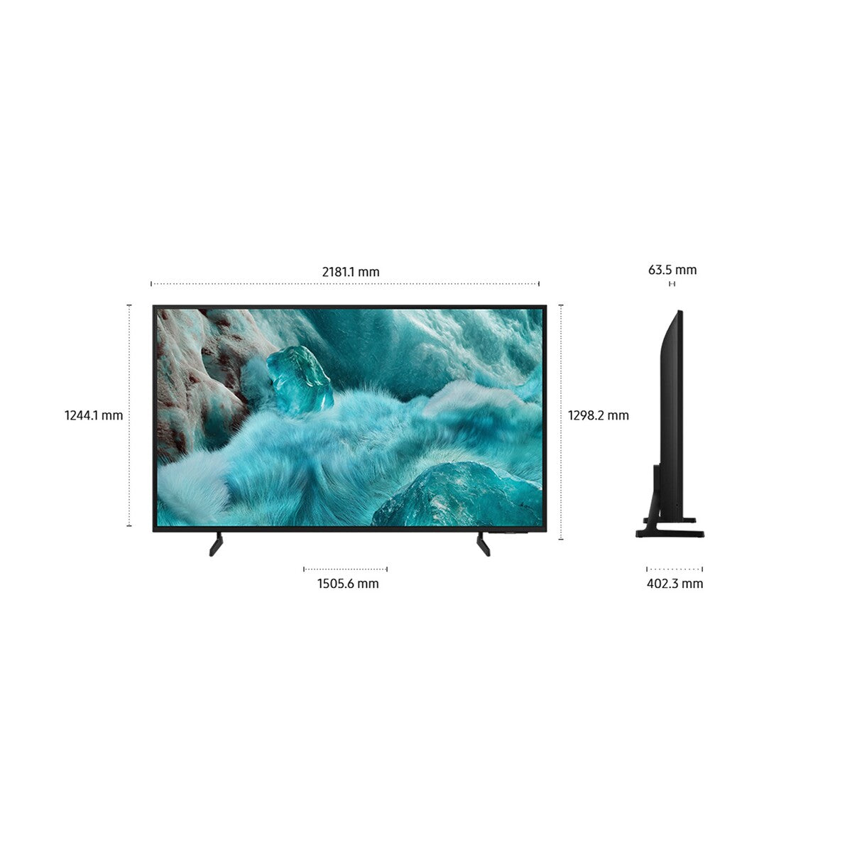 TV LED Samsung QLED TQ98Q7FA 249 cm 2025