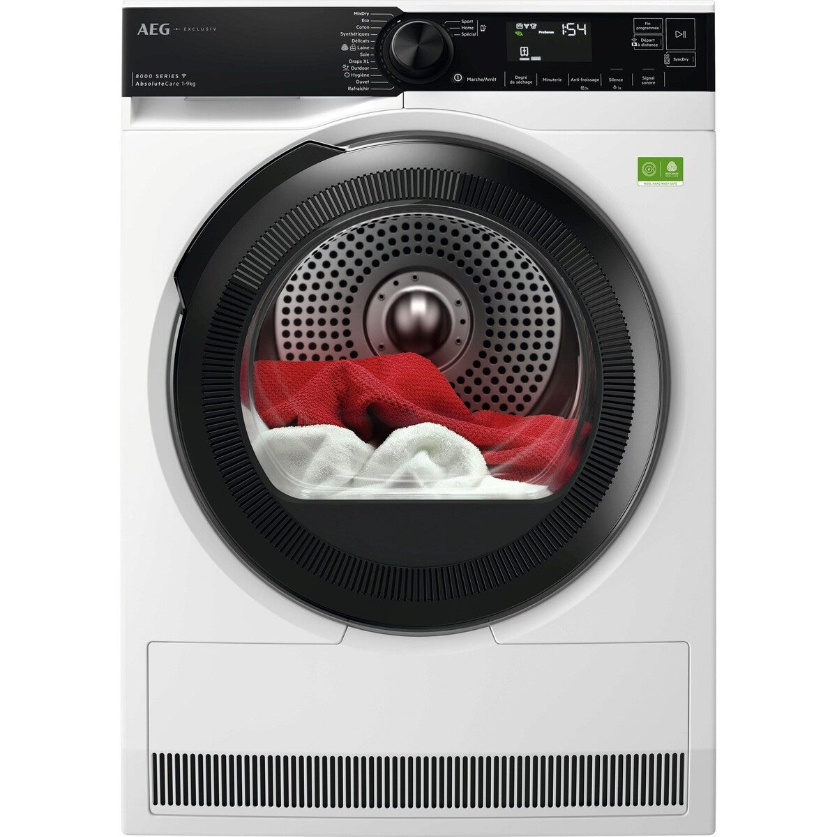 Sèche-linge pompe à chaleur Aeg TR83A9PB Blanc