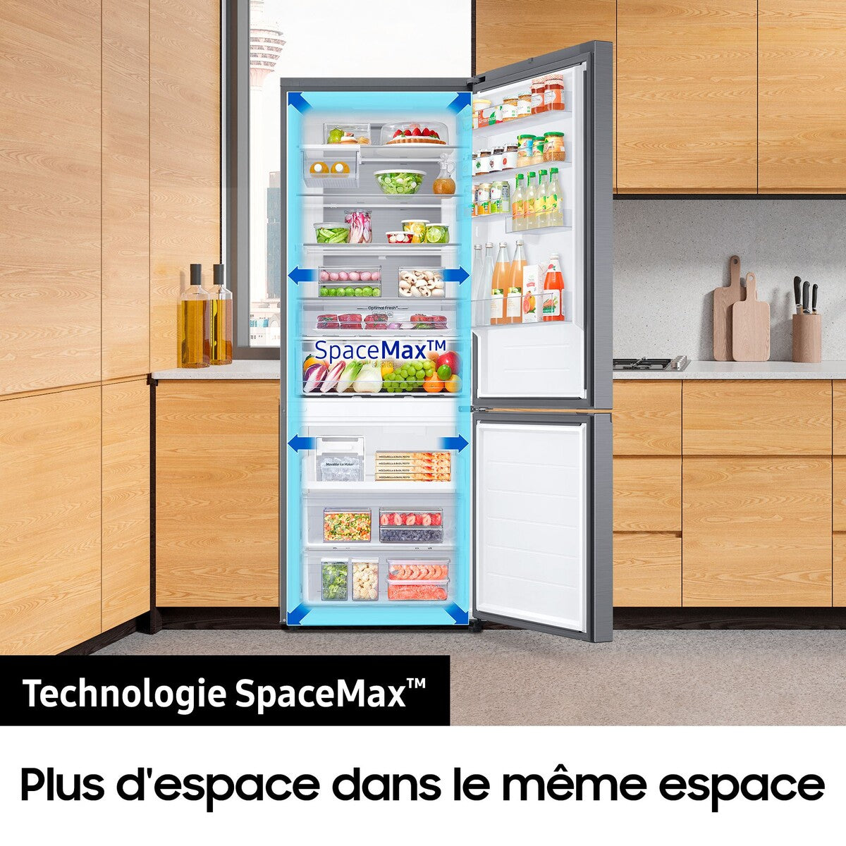 Réfrigérateur congélateur en haut Samsung RT31CG5624S9