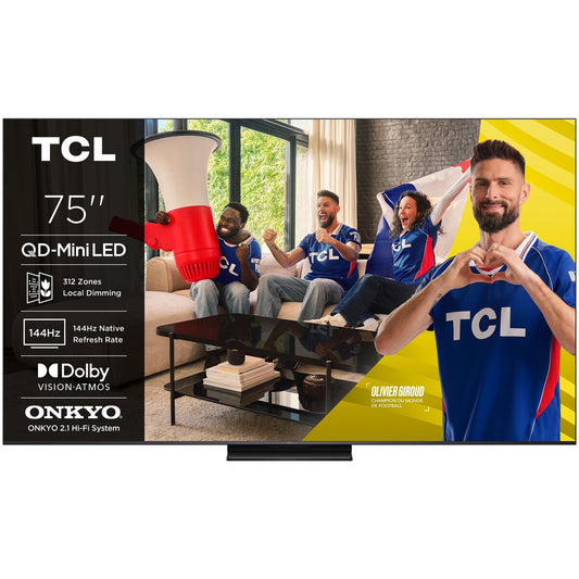 TV LED Tcl QD-Mini LED 75C69K PRO 189 cm 2026