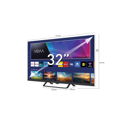 TV LED Jvc QLED LT 32FV250 81 cm