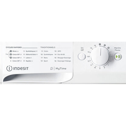 Lave-linge hublot Indesit mtwa71296wfr
