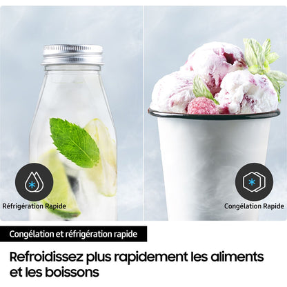 Réfrigérateur congélateur en bas Samsung rb34c602dsa