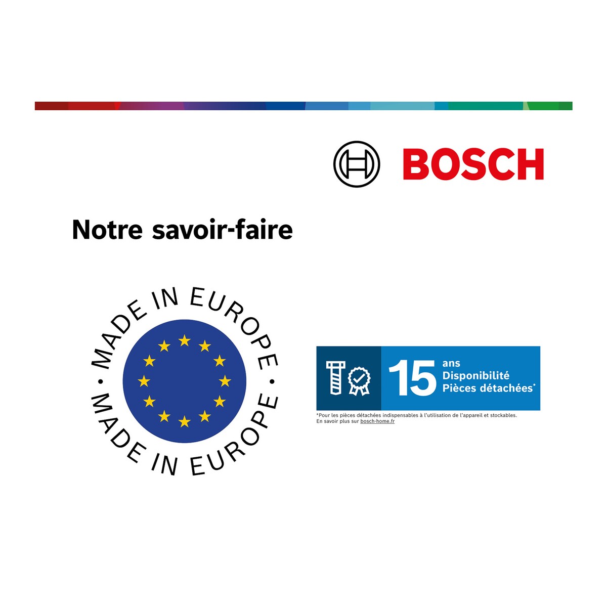 Sèche-linge pompe à chaleur Bosch WTH8520SFR 8 kg