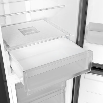Réfrigérateur congélateur en bas Candy CNCQ2T6S18DX Inox