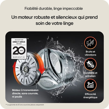 Lave-linge séchant Lg Lave-linge sechant 11/6 kg 1400 tours F164HP2BST