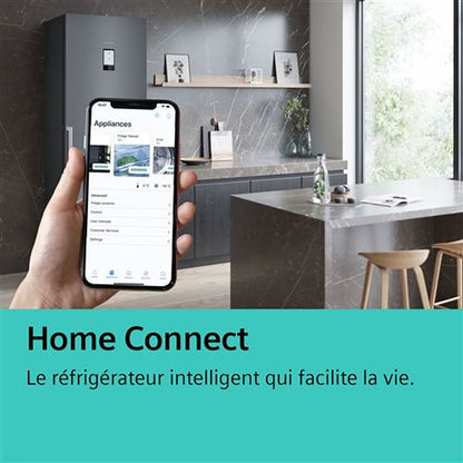 Congélateur armoire Siemens GU21NADE0 - Encastrable 82 cm