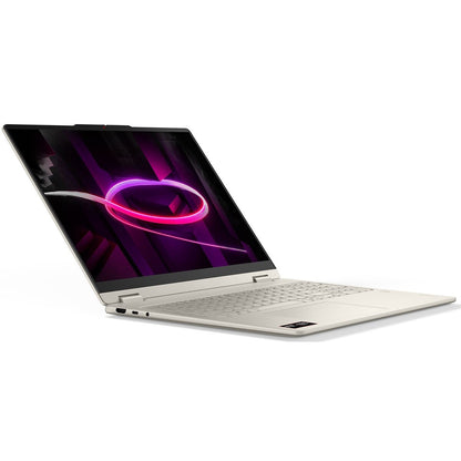 PC portable Lenovo 2-en-1 Yoga 7 16AGP11 16” OLED 60 Hz Ecran tactile AMD Ryzen™ AI 7 24 Go RAM 512 Go SSD Beige
