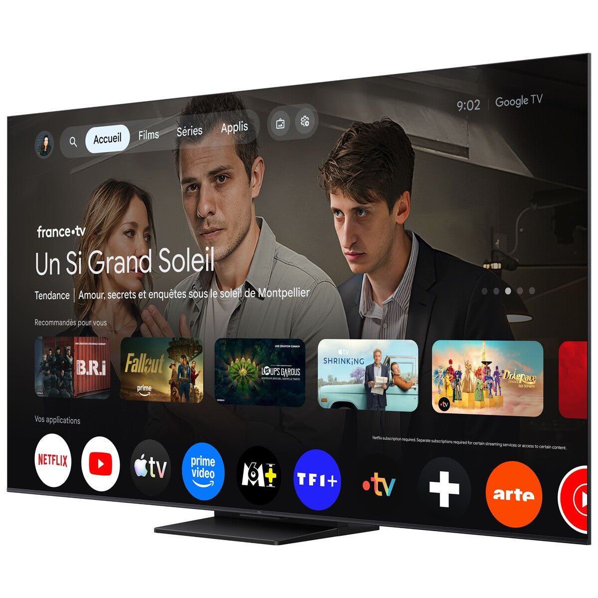TV LED Tcl QD-Mini LED 75C69K PRO 189 cm 2026