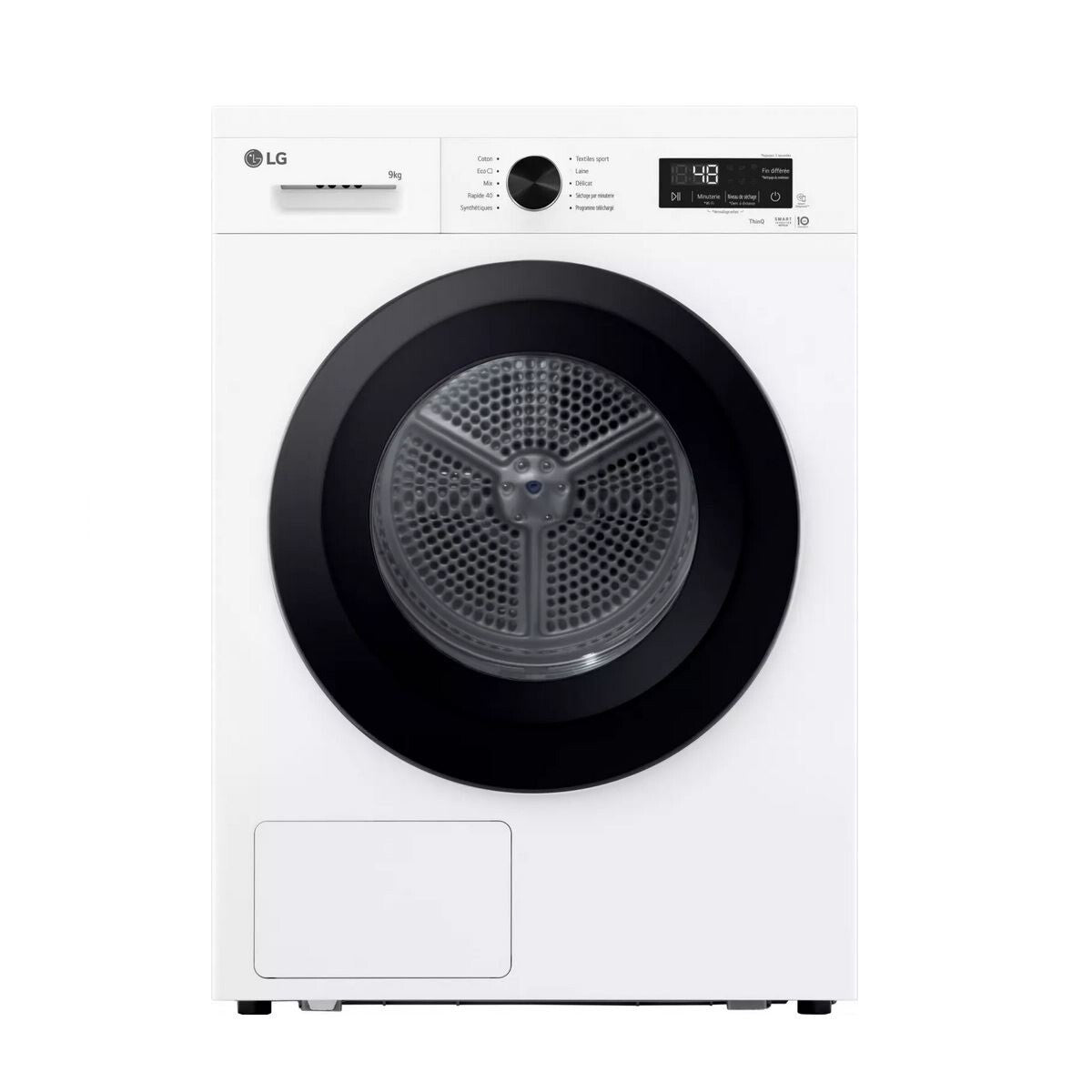 Sèche-linge pompe à chaleur Lg RH9B15WH Blanc