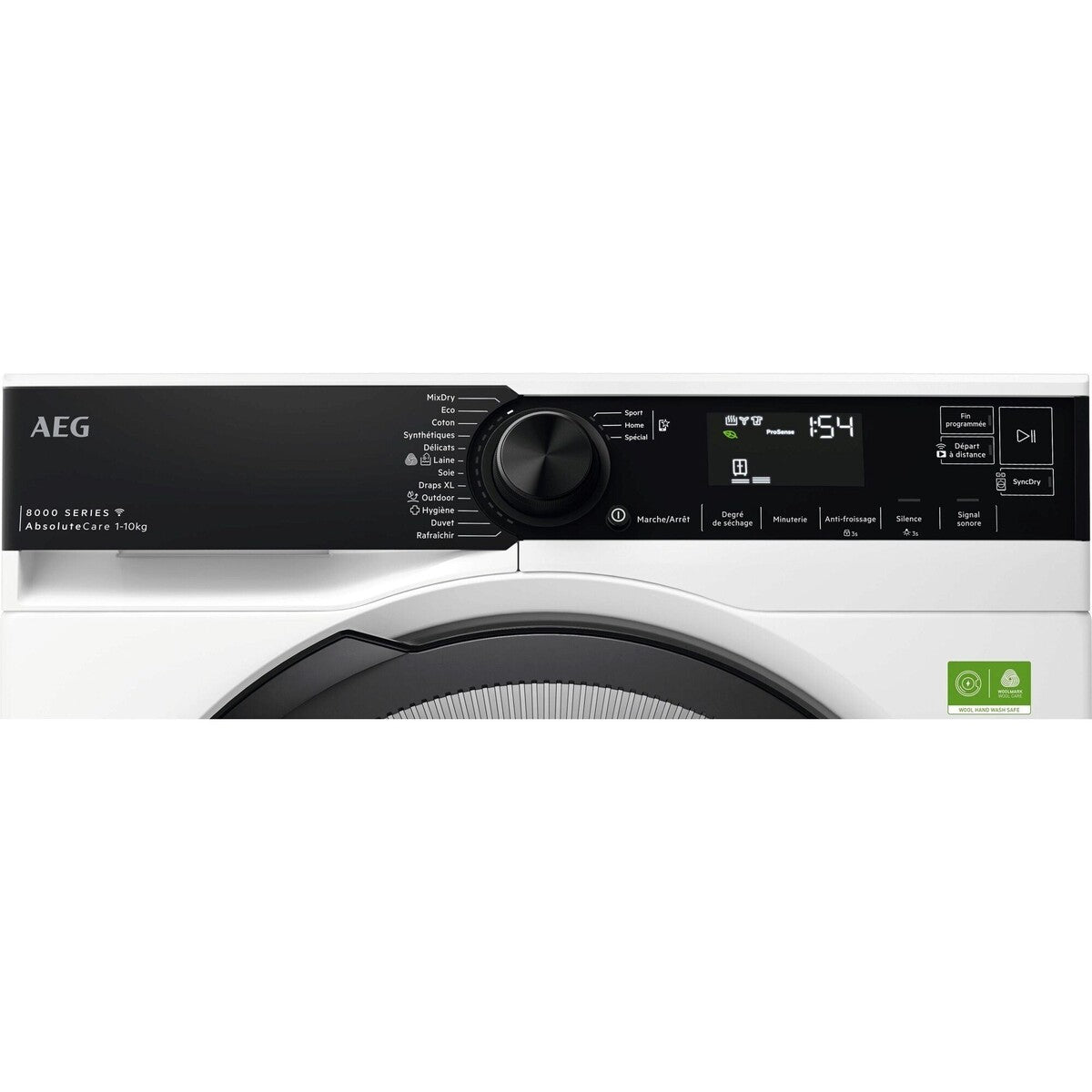 Sèche-linge pompe à chaleur Aeg TR83A10WC Blanc