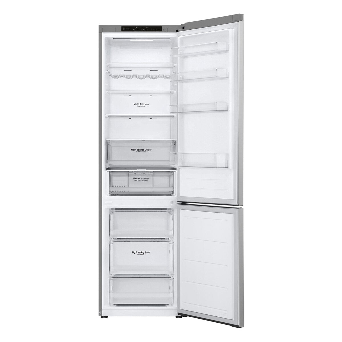 Réfrigérateur congélateur en bas Lg GBV3200DPY Gris