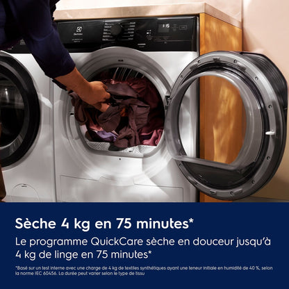 Sèche-linge pompe à chaleur Electrolux EWHE824CD Blanc