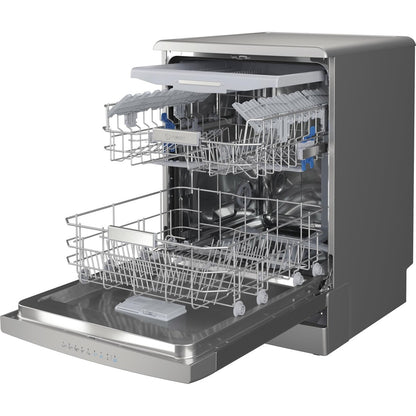 Lave-vaisselle pose libre Indesit I0FD651X Gris