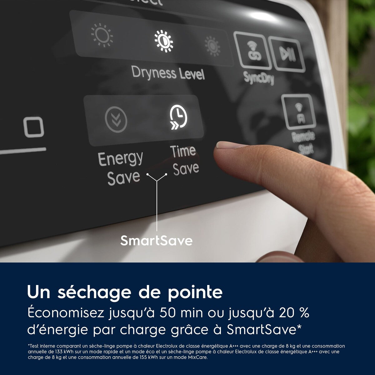 Sèche-linge pompe à chaleur Electrolux ew9hi783fc