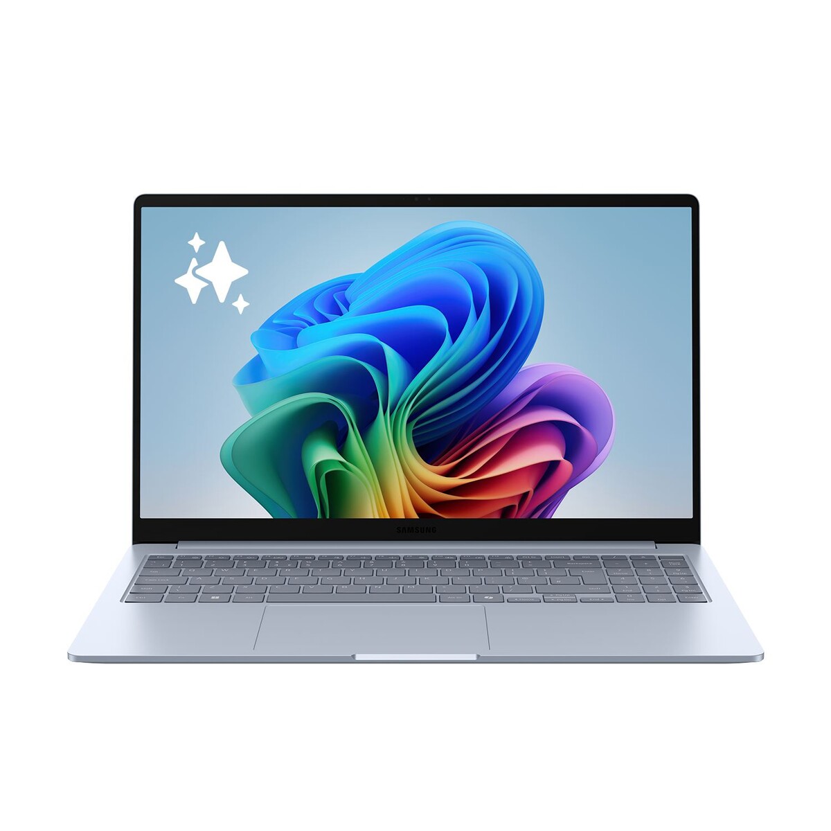 PC portable Samsung Galaxy Book4 Edge SE 15.6" FHD 60 Hz Copilot+PC Snapdragon®X 16 Go RAM 256 Go SSD Gris Glacier