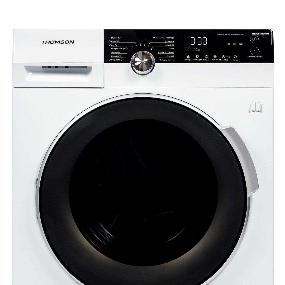 Lave-linge séchant Thomson THWD86140WH3