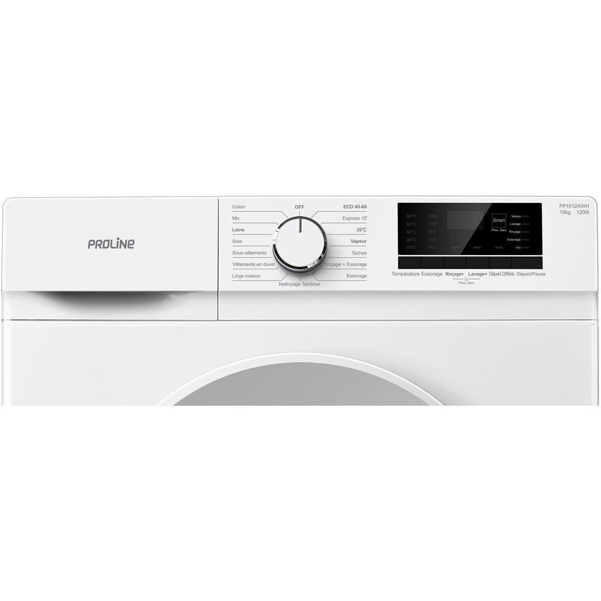 Lave-linge hublot Proline FP1012AWH