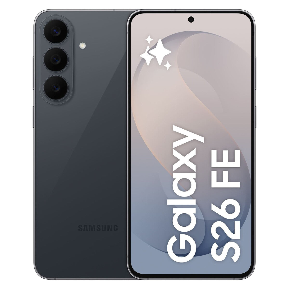 Smartphone Samsung Galaxy S26 FE 6,7" 5G Double Nano SIM 128 Go Graphite + Ecouteurs Buds3 FE Noir