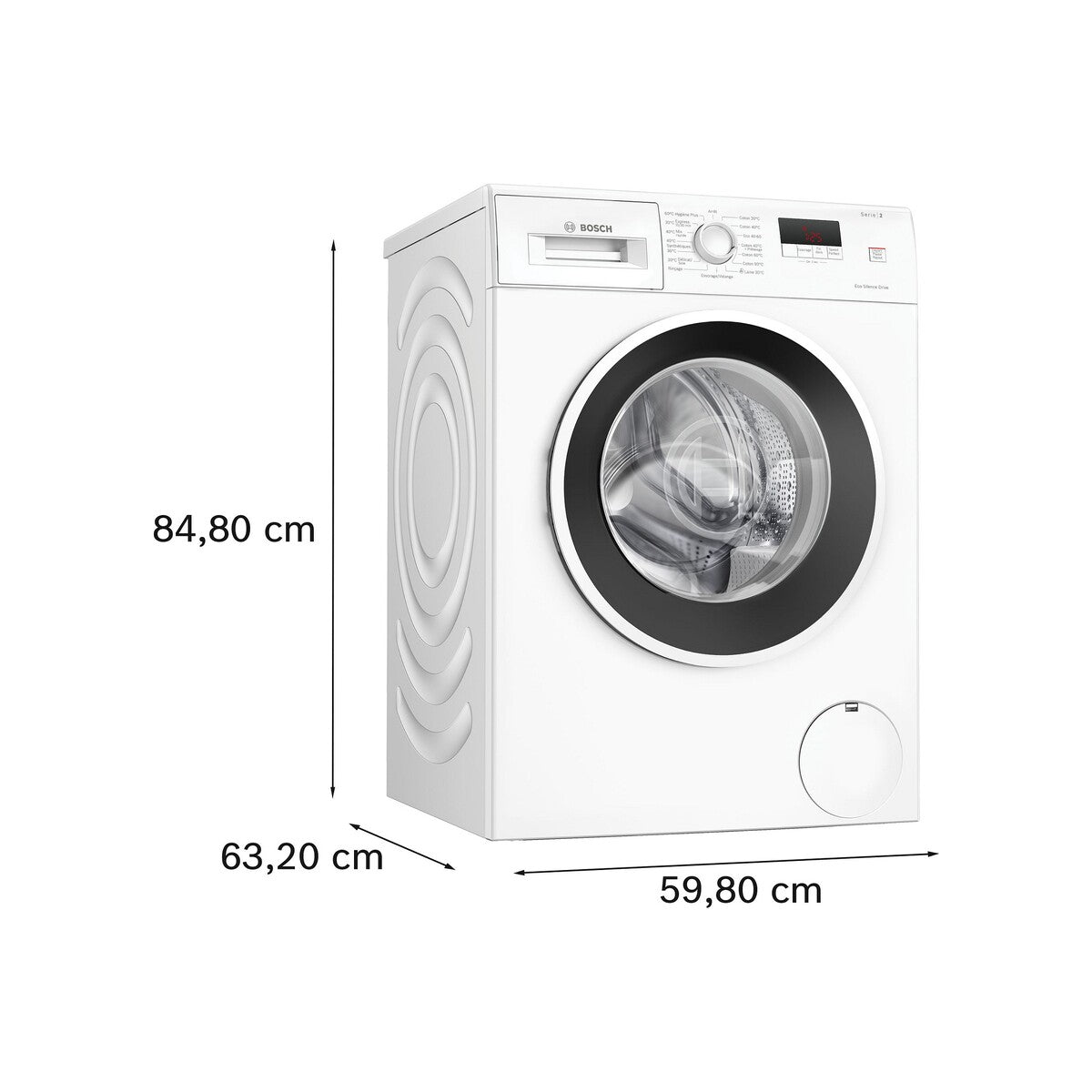 Lave-linge hublot Bosch WGE02409FR