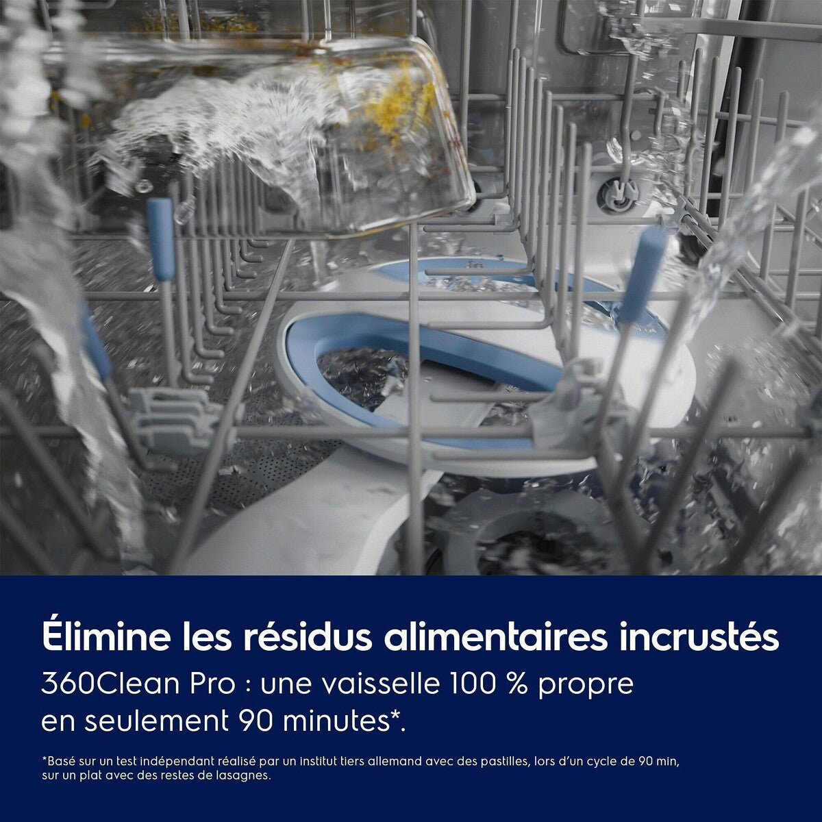 Lave-vaisselle encastrable Electrolux E82LX520T Blanc