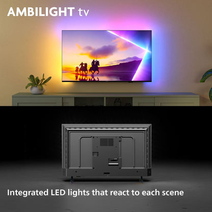 TV LED Philips QLED Ambilight 43PUS8550 108 cm 2025
