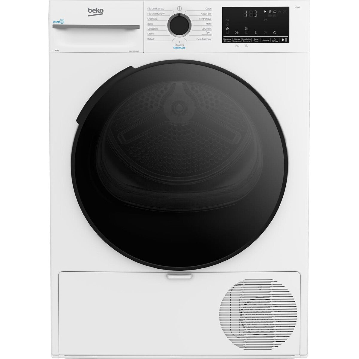 Sèche-linge pompe à chaleur Beko D3H210D93WD