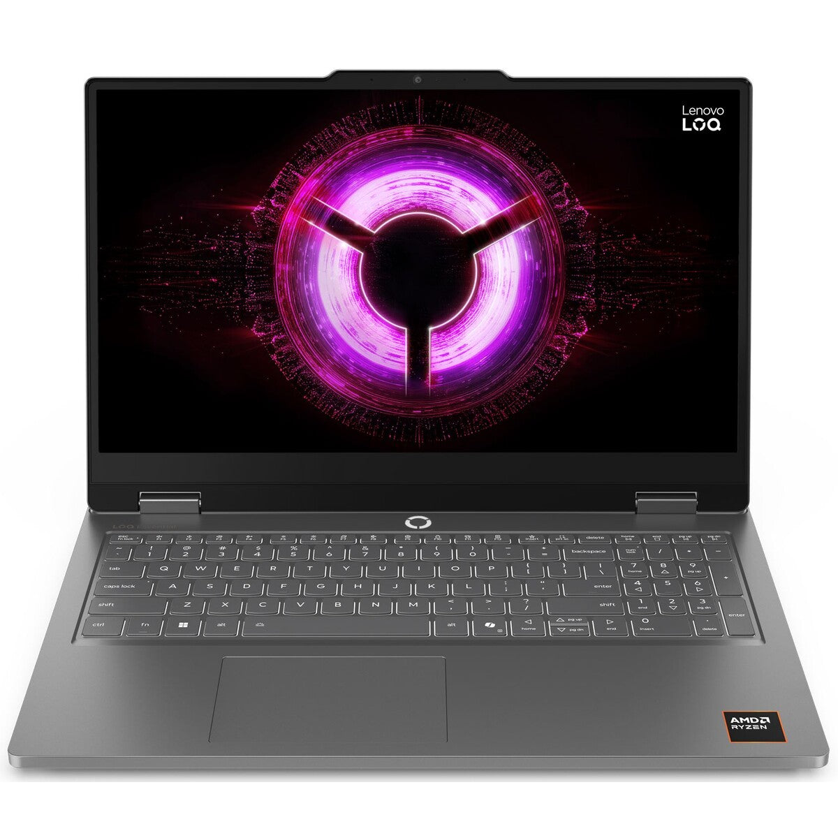 PC portable Lenovo gaming LOQ Essential 15ARP11 15,6 Full HD 144 Hz AMD Ryzen™ AI 7 16 Go RAM 512 Go SSD Nvidia GeForce RTX 5060 Gris lunaire