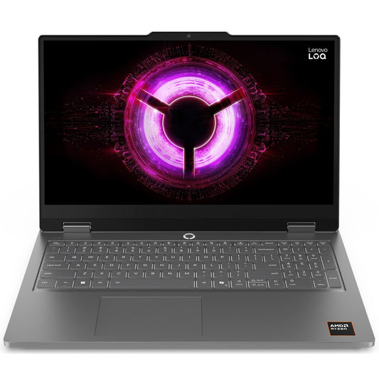 PC portable Lenovo gaming LOQ Essential 15ARP11 15,6 Full HD 144 Hz AMD Ryzen™ AI 7 16 Go RAM 512 Go SSD Nvidia GeForce RTX 5060 Gris lunaire