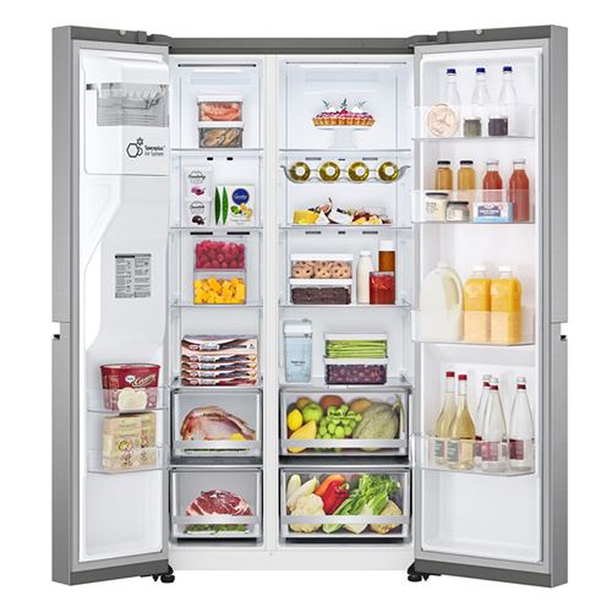 Réfrigérateur américain Lg GSLV81PZLE 635 L Platinium
