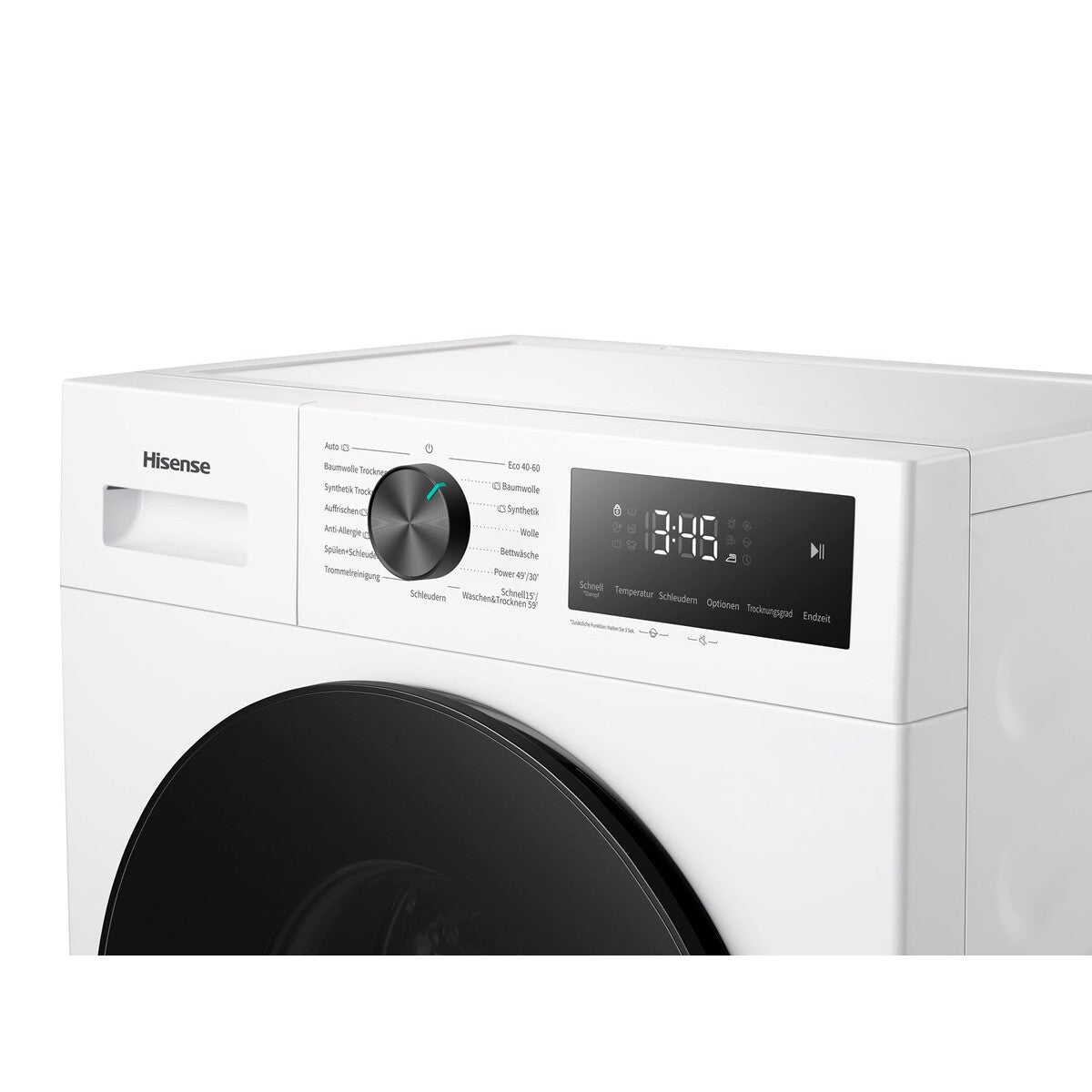 Lave-linge séchant Hisense WD1I8042BWP2 Blanc