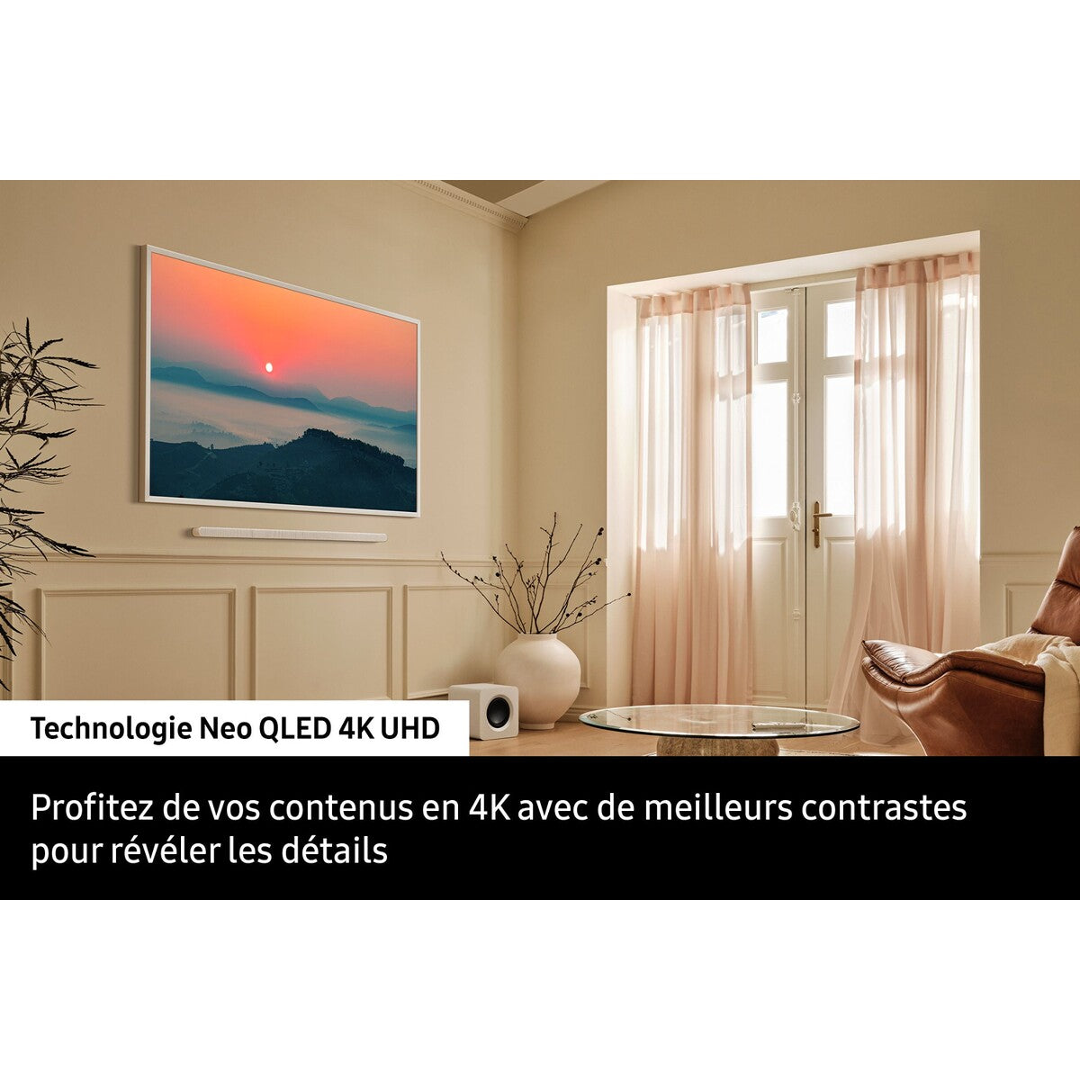 TV LED Samsung Mini Led Neo Qled The Frame TQ85LS03FW PRO 215 cm 2025