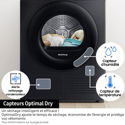 Sèche-linge pompe à chaleur Samsung DV90DG52A0AE