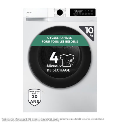 Sèche-linge pompe à chaleur Candy GD 10N2B-S Blanc