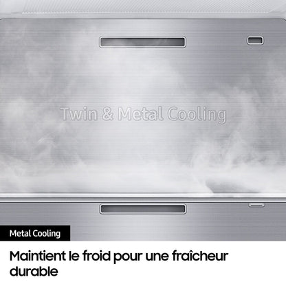 Réfrigérateur américain Samsung RS70F64KETEF