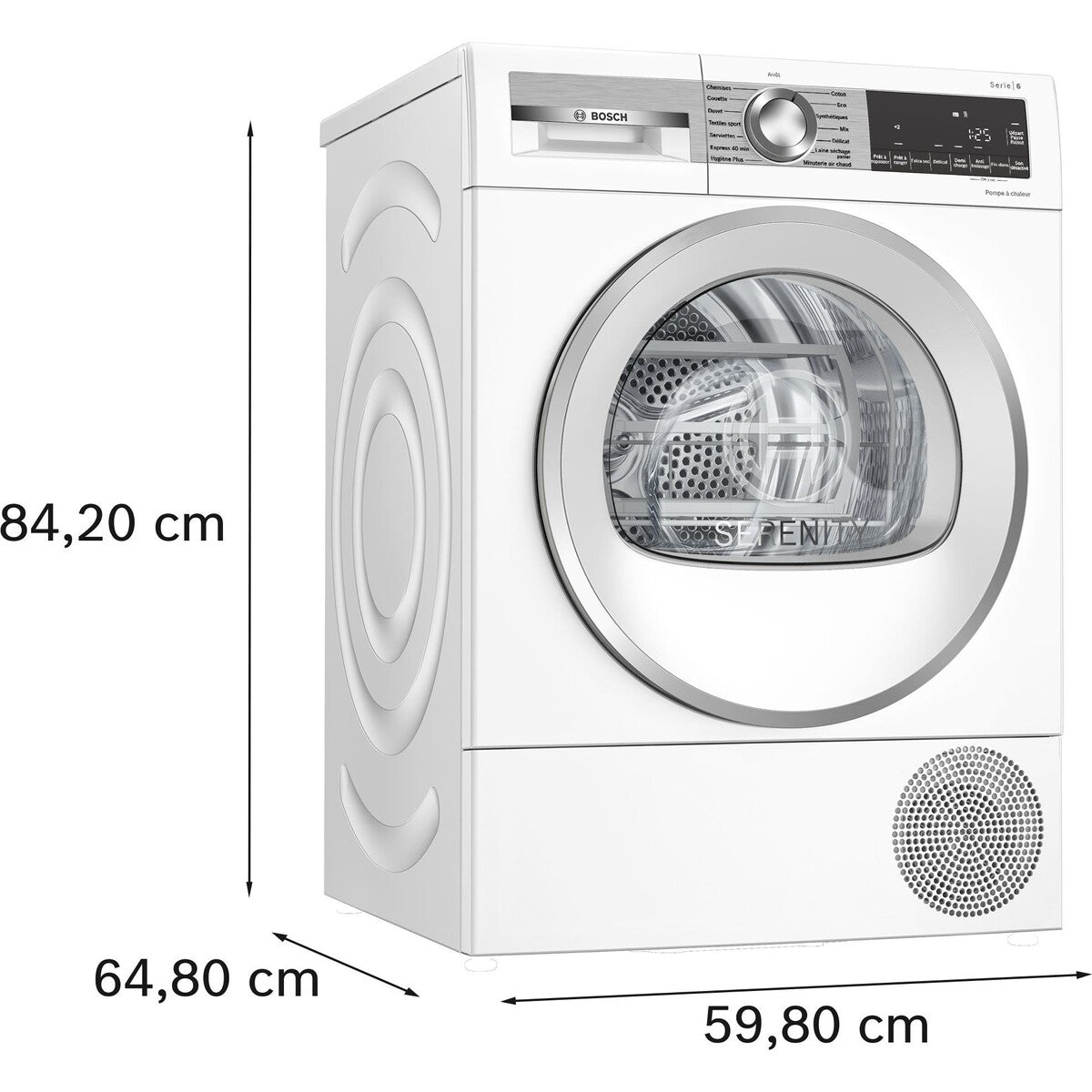 Sèche-linge pompe à chaleur Bosch WQG2451SFR