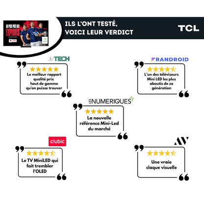 TV LED Tcl QD-Mini LED 65C89K 164 cm 2025