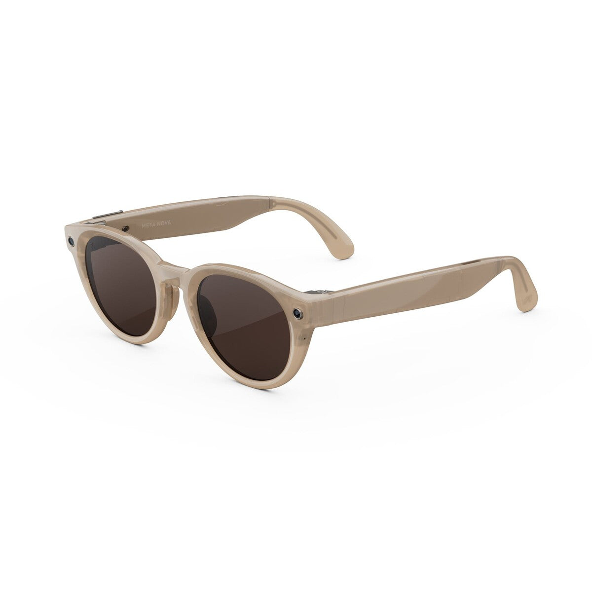 Lunettes connectées IA Meta Nova Standard Grès Verres chocolat