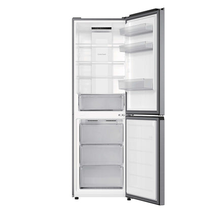 Réfrigérateur congélateur en bas Candy CNCQ2T6S18DX Inox