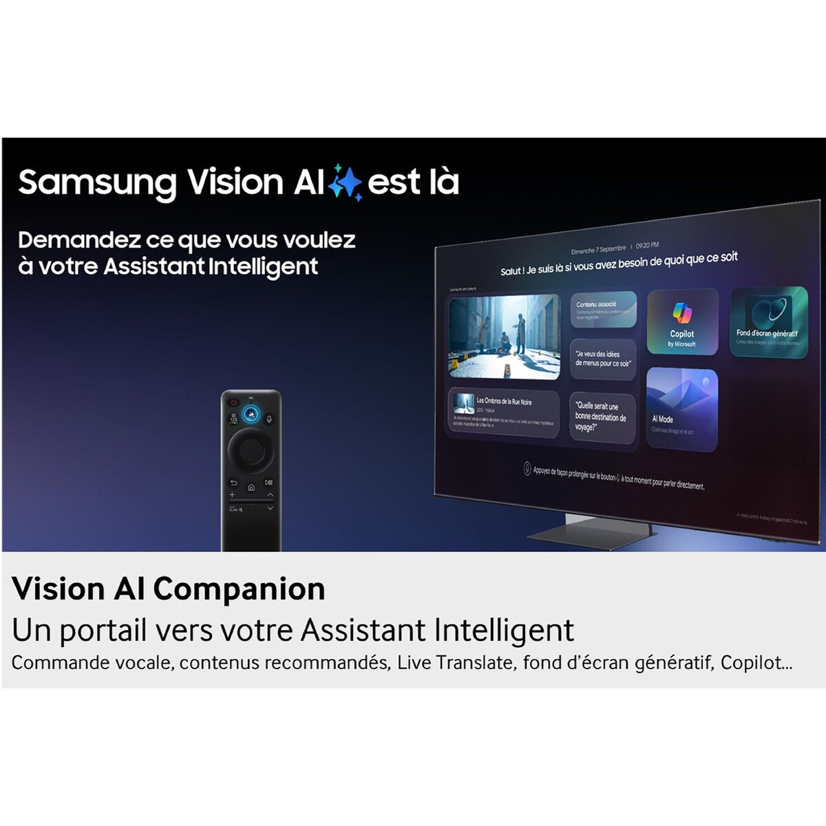 TV LED Samsung QLED TQ98Q7FA 249 cm 2025