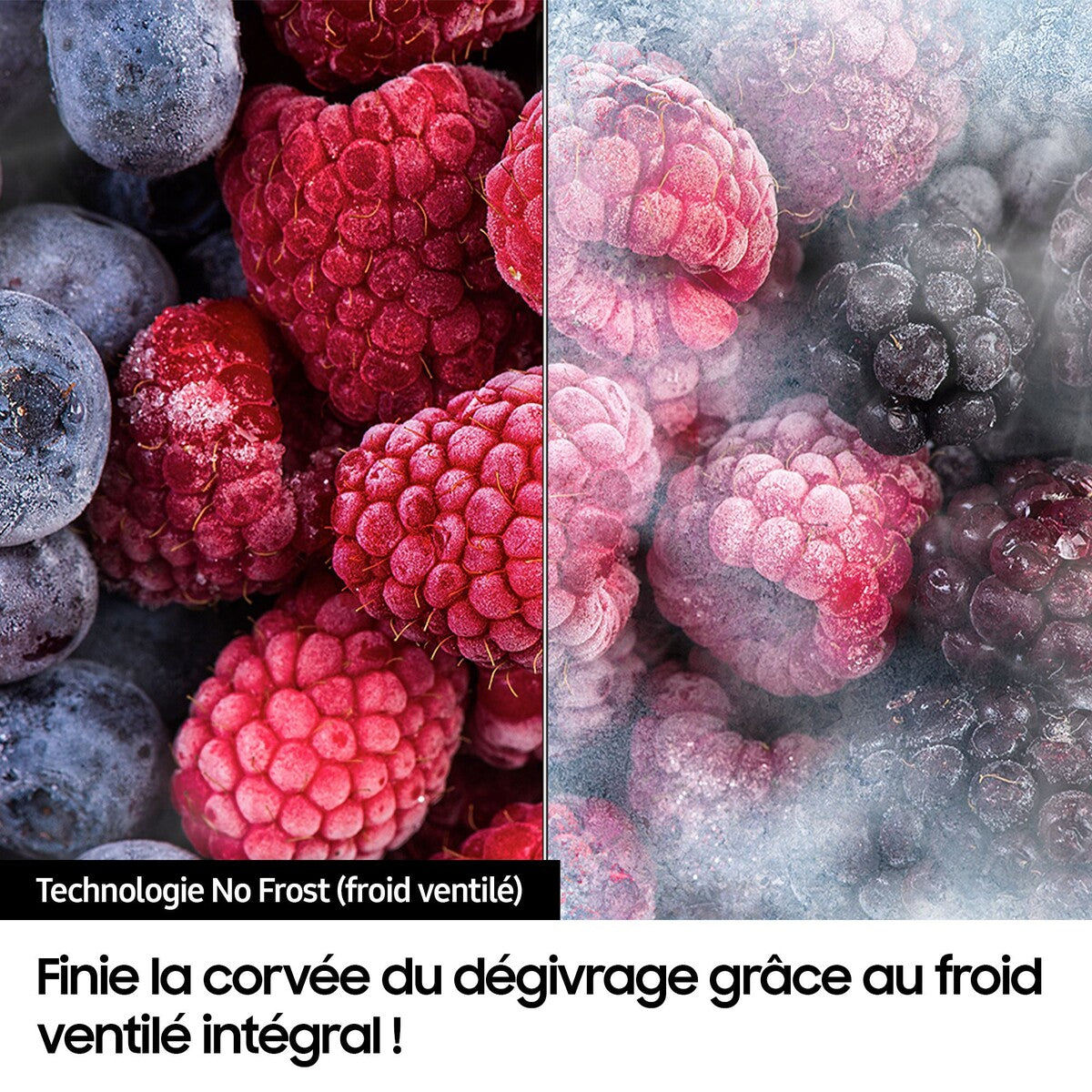 Réfrigérateur congélateur en bas Samsung rb34c602dsa