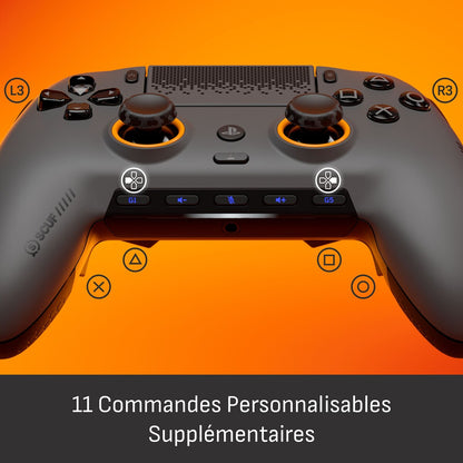 Manette Scuf Omega pour PS5 et PC - Gris acier